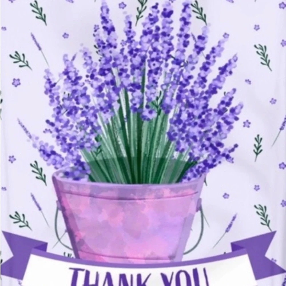 25 10x13 Poly Mailers Blossoms and Rose Variety Bundle Lavender, Cherry, - Picture 4 of 7